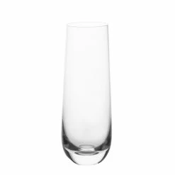 Wheel&Barrow Home Stemware CHAMPAGNE FLUTE Stemless Clear 290mL