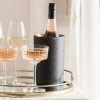 Wheel&Barrow Home WINE COOLER Gold With Black Coating 12cm 1 Wheel&Barrow Home WINE COOLER Gold With Black Coating 12cm